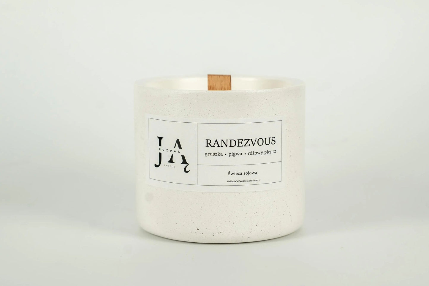 RANDEZVOUS | świeca sojowa o owocowo - pikantnym aromacie - Rozpal Ją