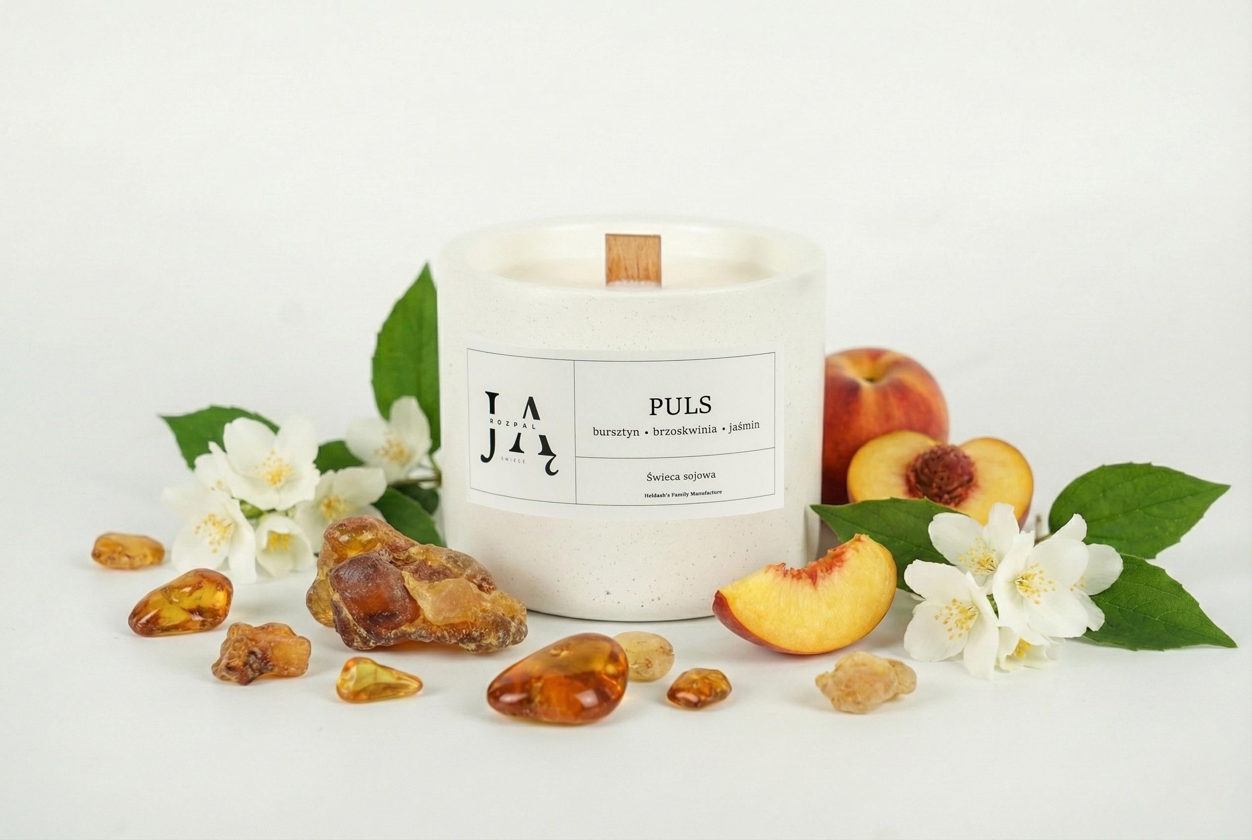 PULS | zmysłowa świeca sojowa pełna energii