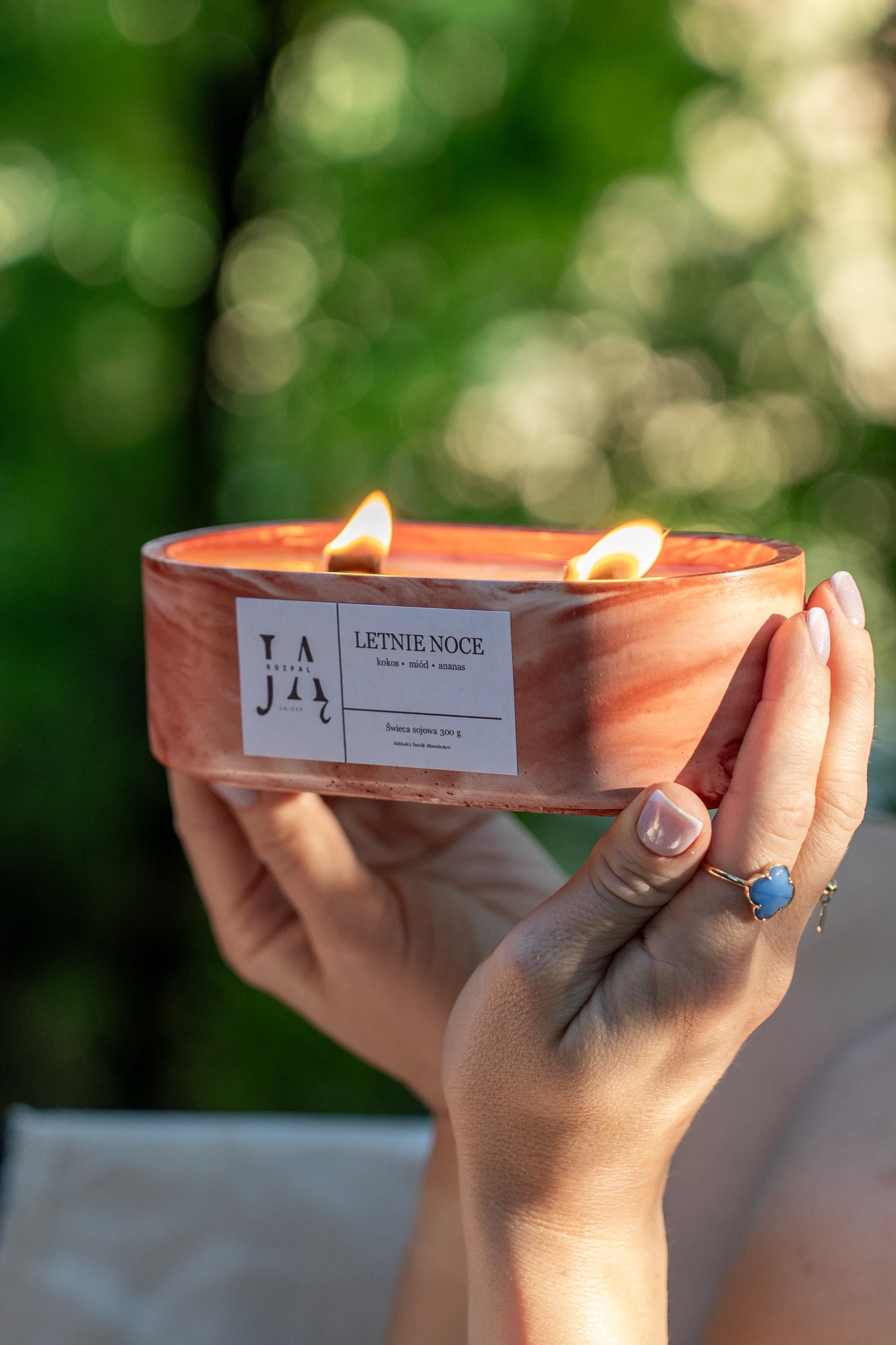 SOMMERNÄCHTE | süße, exotische Sojakerze