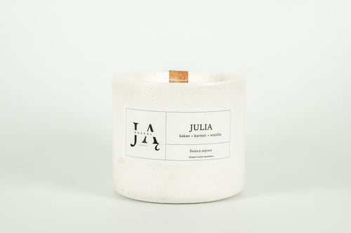 JULIA | słodka świeca sojowa z nutą kakao i karmelu
