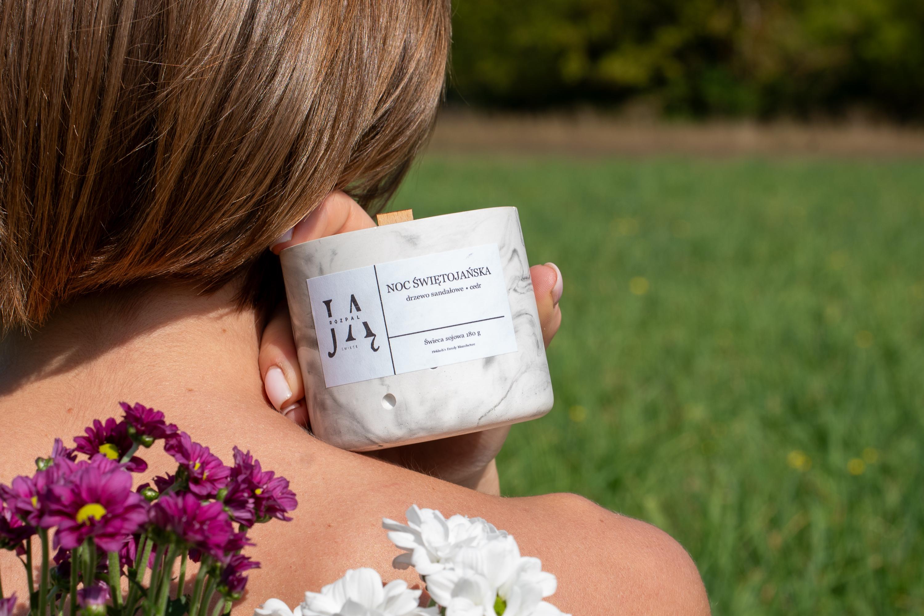 NOC ŚWIĘTOJAŃSKA | głęboka, drzewna świeca sojowa