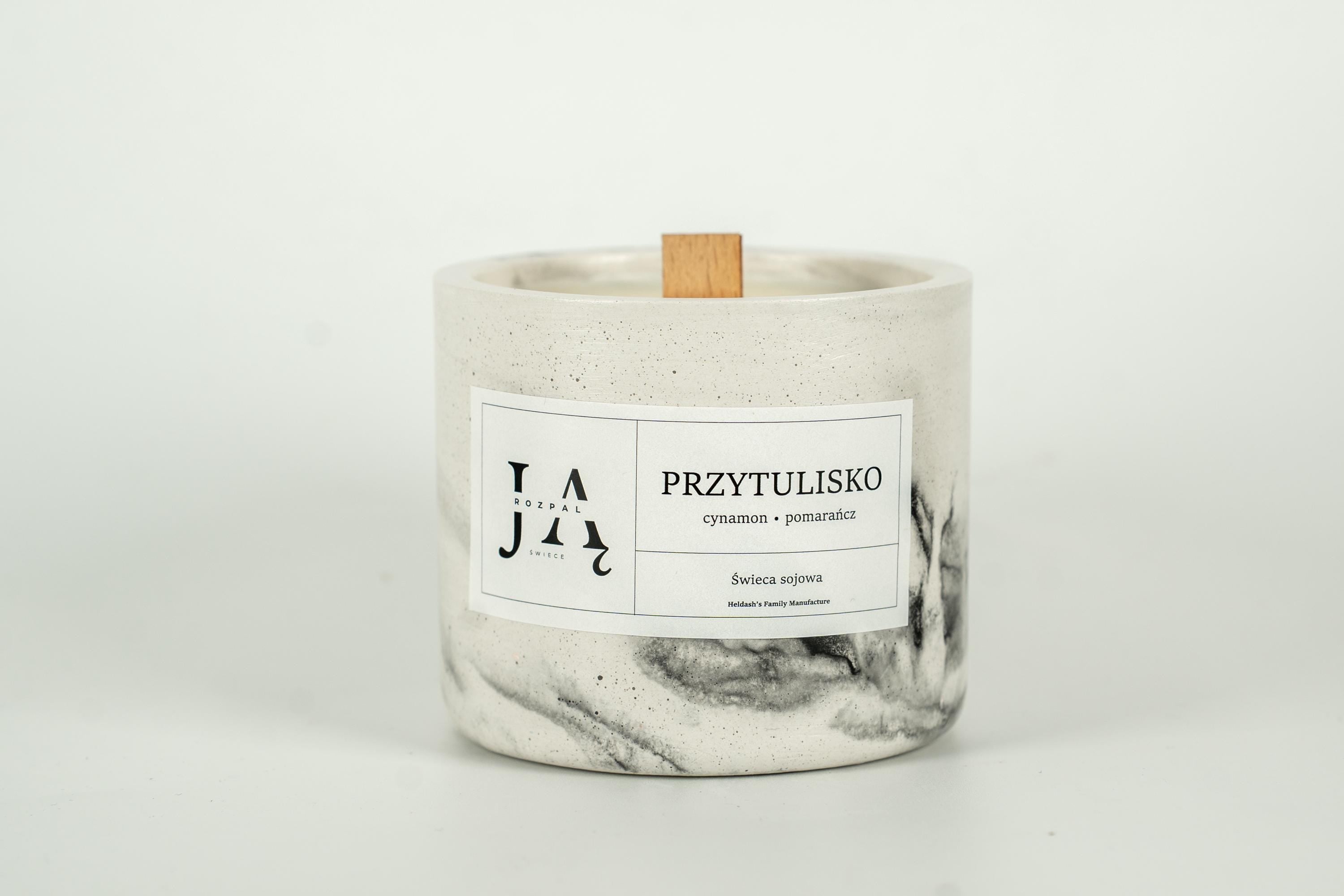 Przytulisko | naturalna świeca sojowa handmade