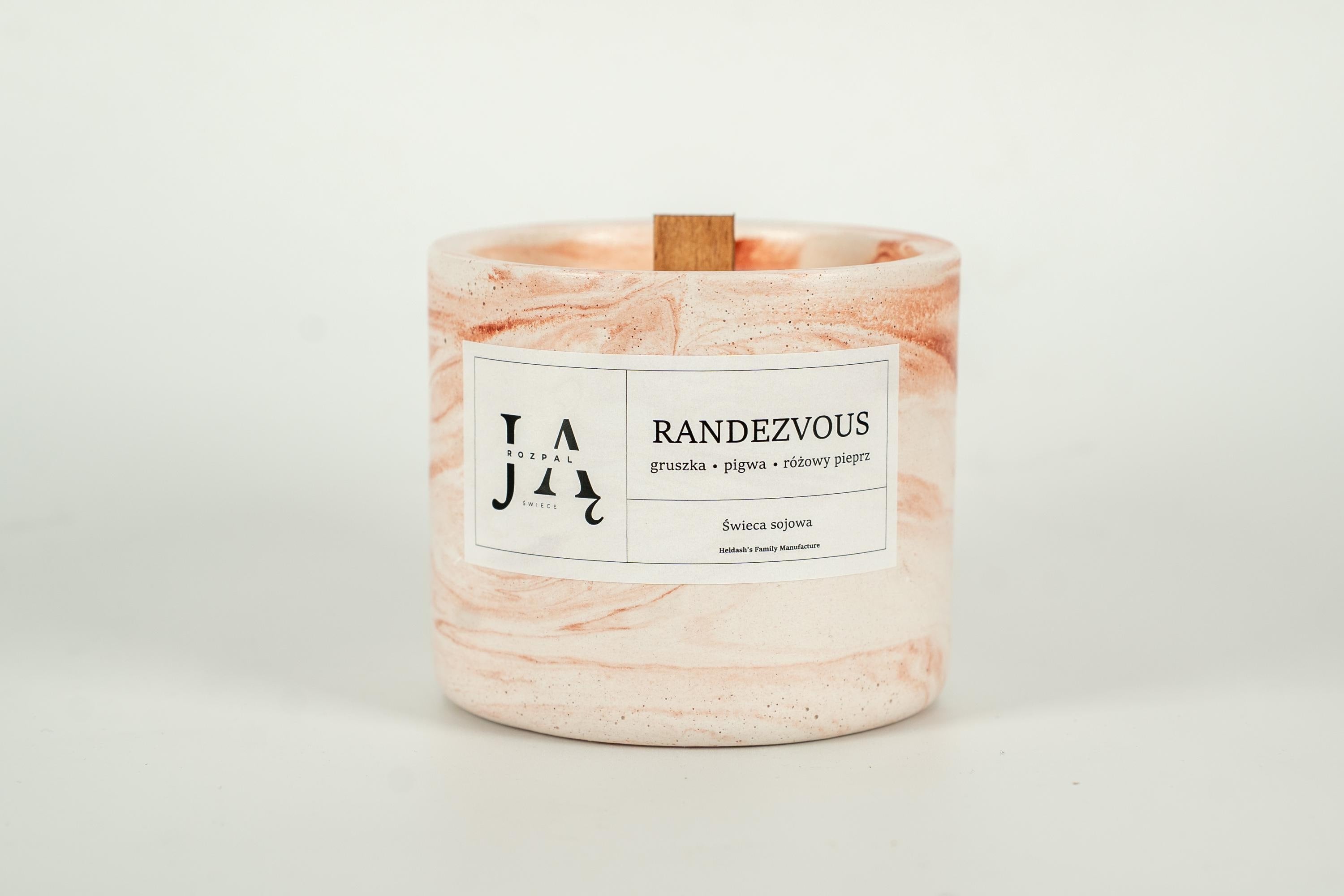 RANDEZVOUS | świeca sojowa o owocowo-pikantnym aromacie