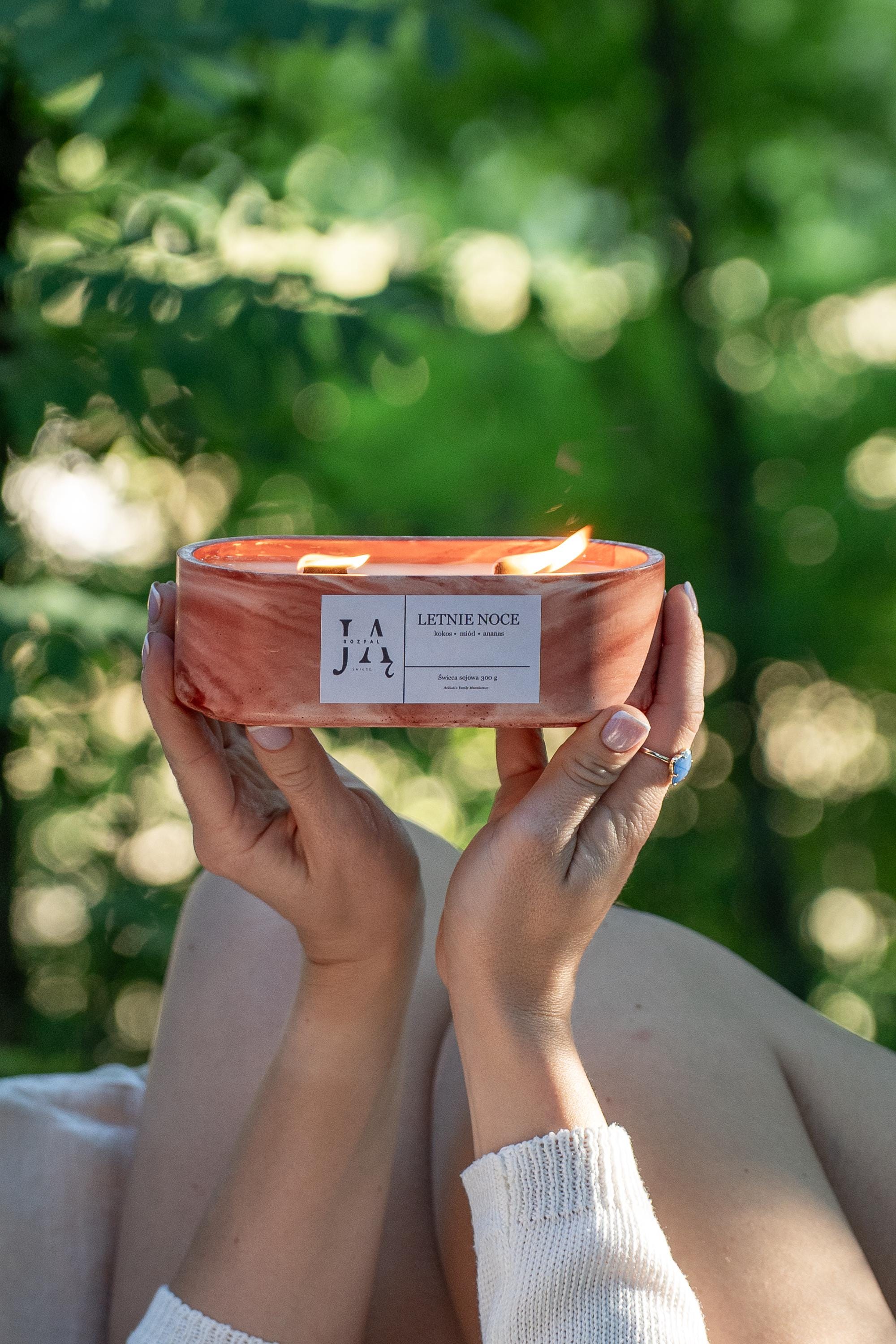 SOMMERNÄCHTE | süße, exotische Sojakerze