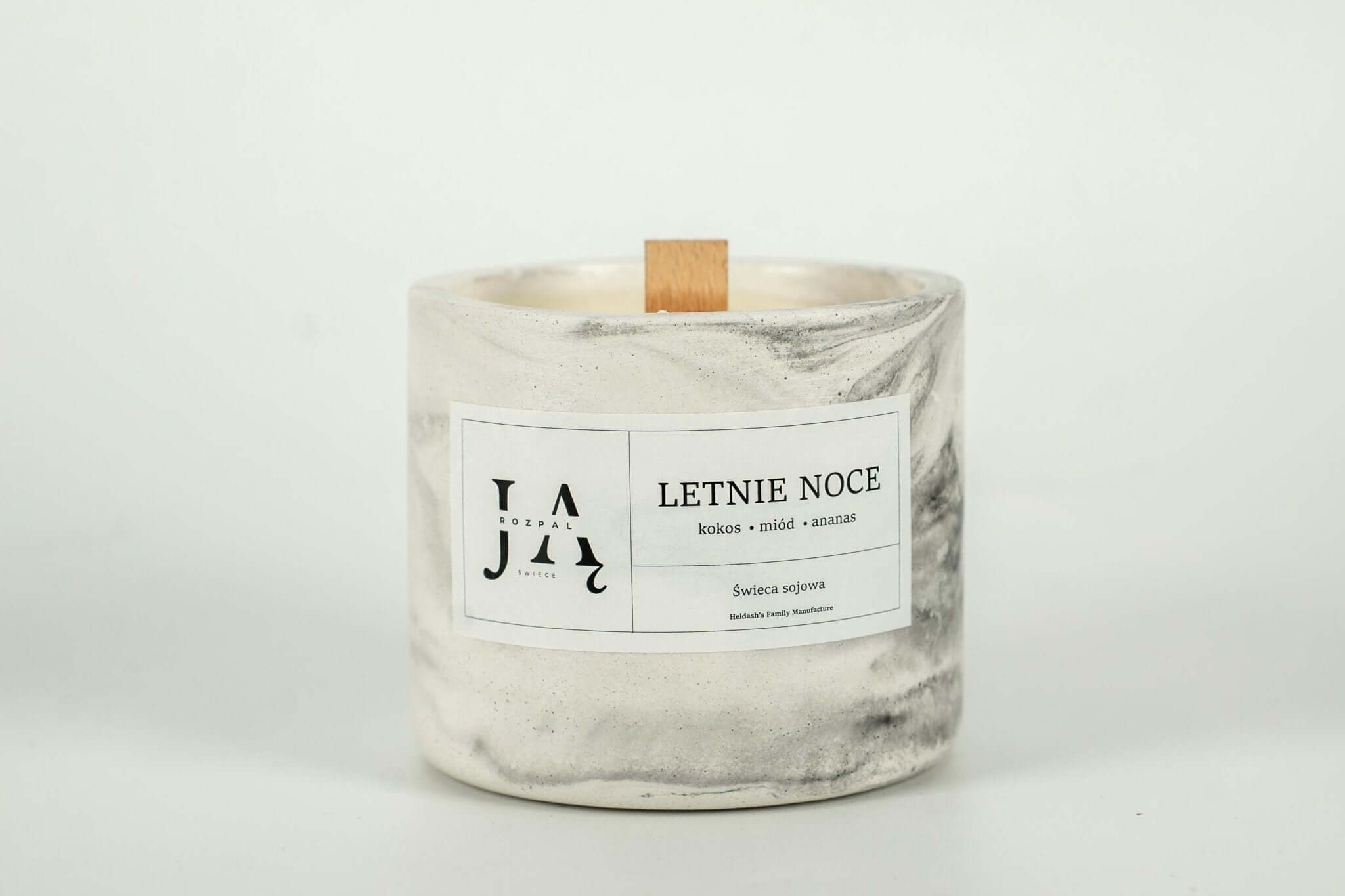LETNIE NOCE | słodka, egzotyczna świeca sojowa