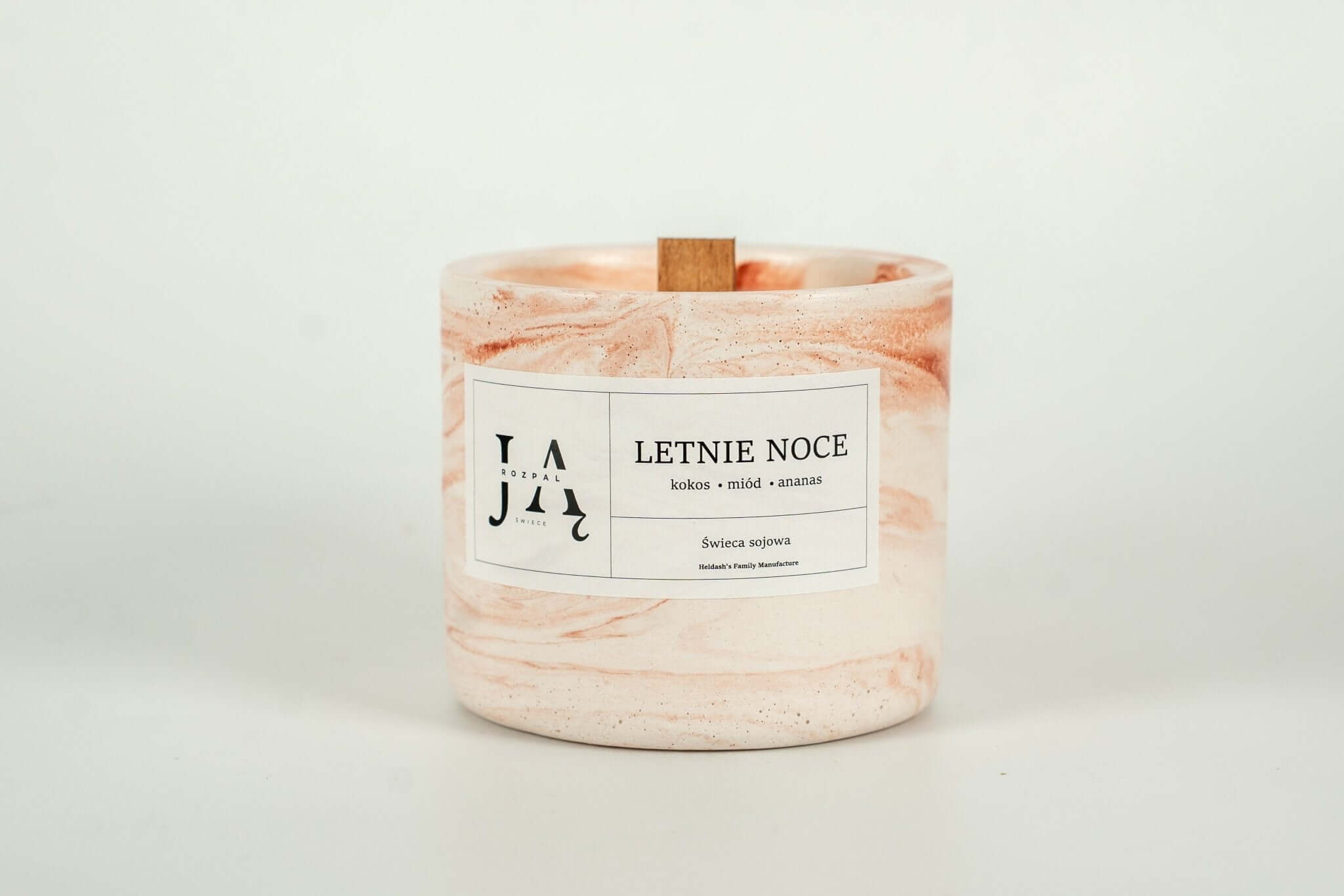LETNIE NOCE | słodka, egzotyczna świeca sojowa