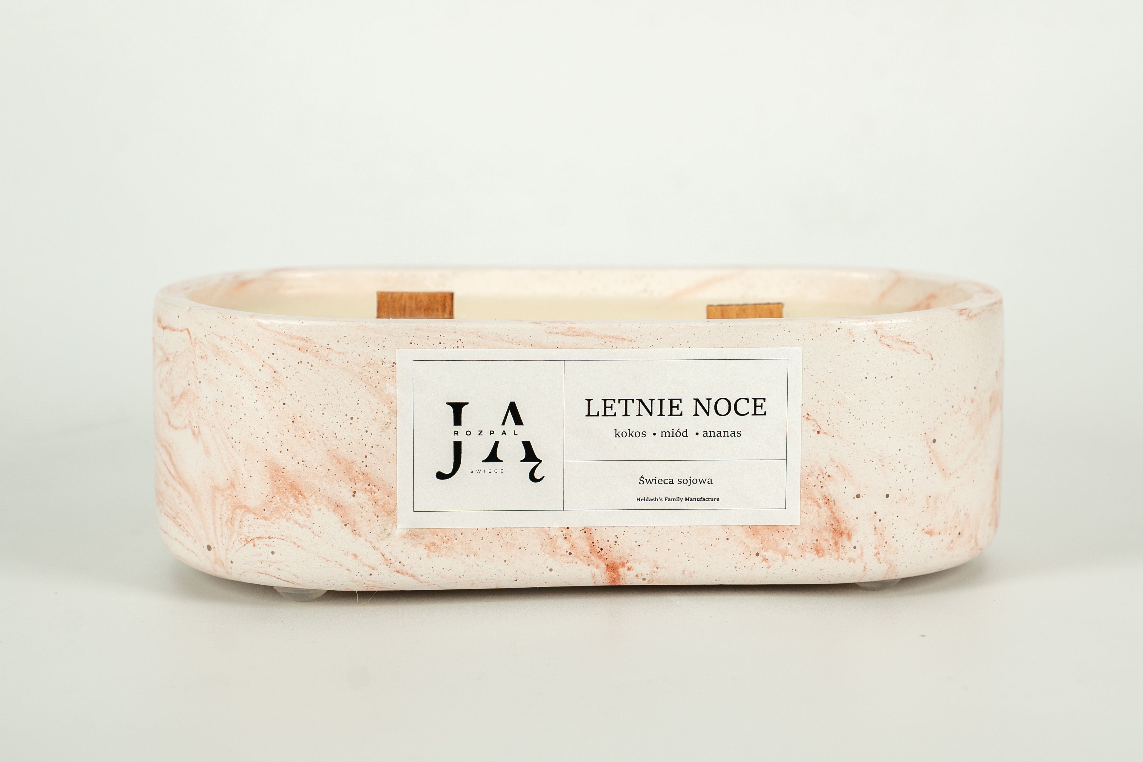 LETNIE NOCE | słodka, egzotyczna świeca sojowa Rozpal Ją
