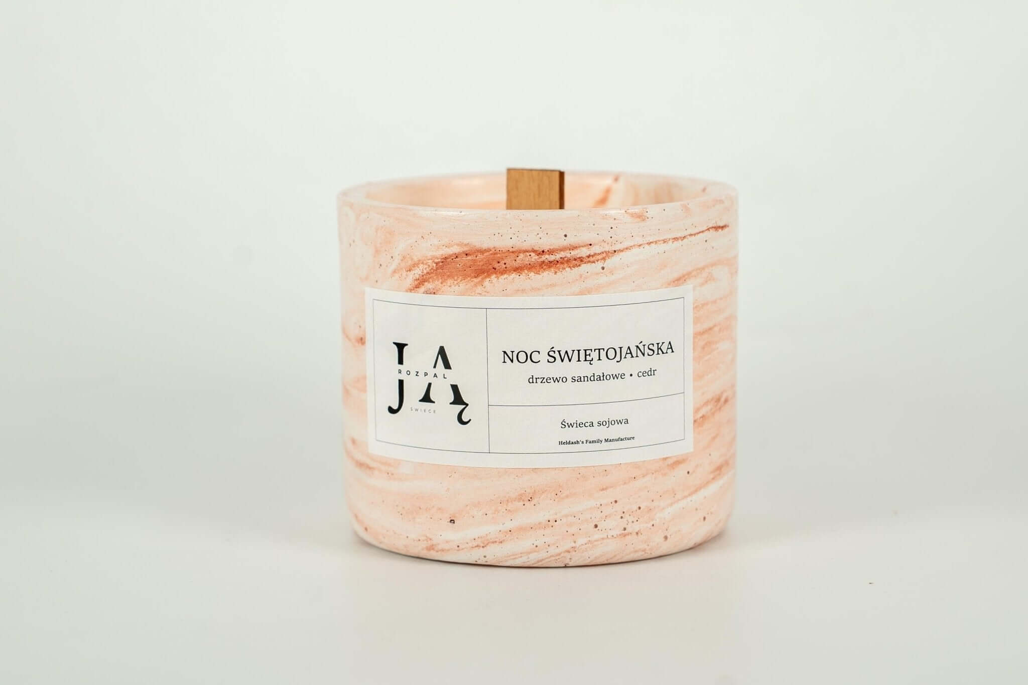 NOC ŚWIĘTOJAŃSKA | głęboka, drzewna świeca sojowa - Rozpal Ją