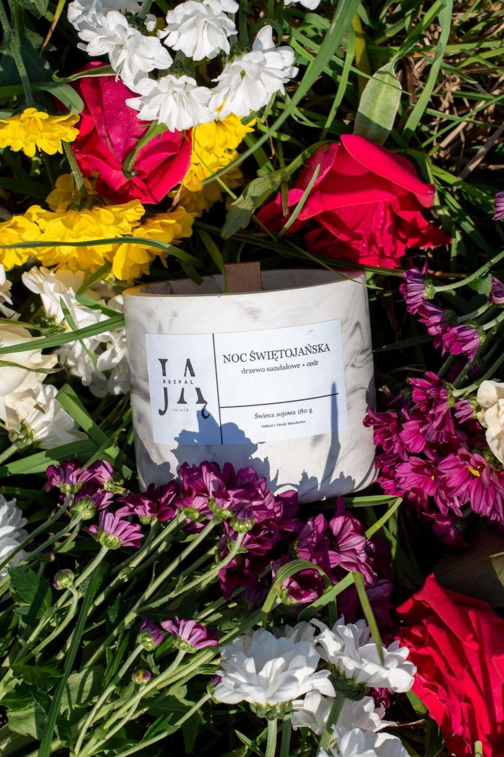 NOC ŚWIĘTOJAŃSKA | głęboka, drzewna świeca sojowa - Rozpal Ją