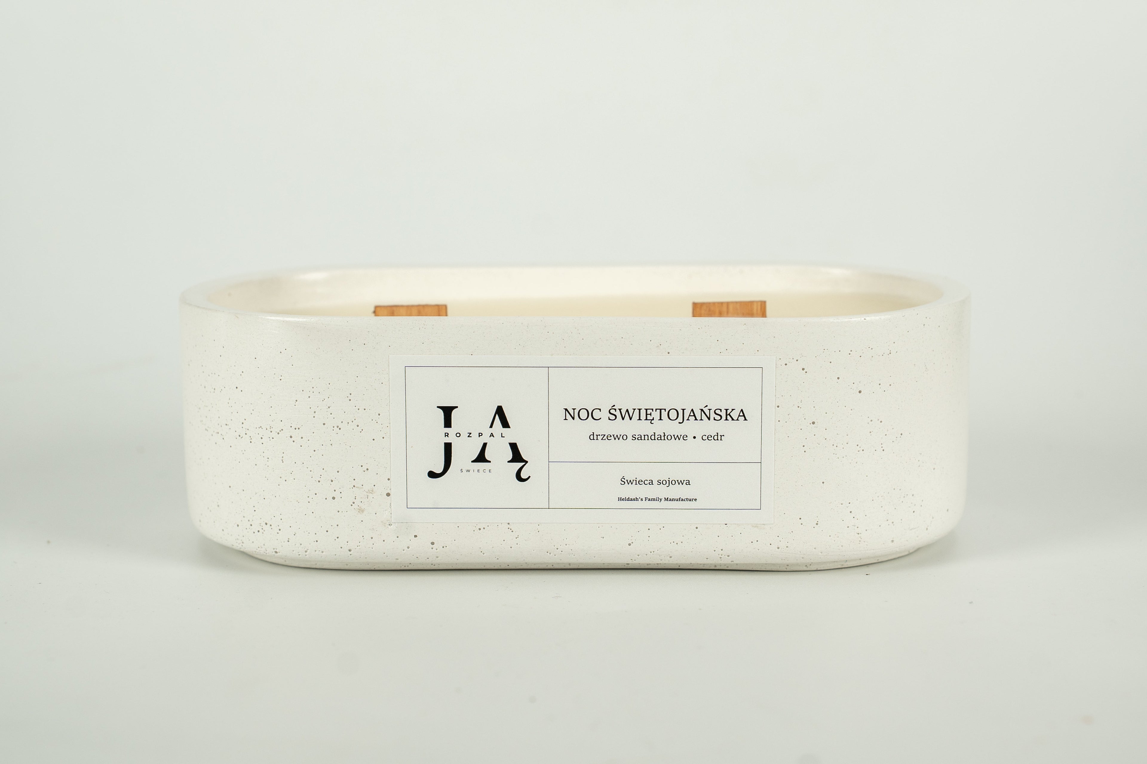 NOC ŚWIĘTOJAŃSKA | głęboka, drzewna świeca sojowa Rozpal Ją