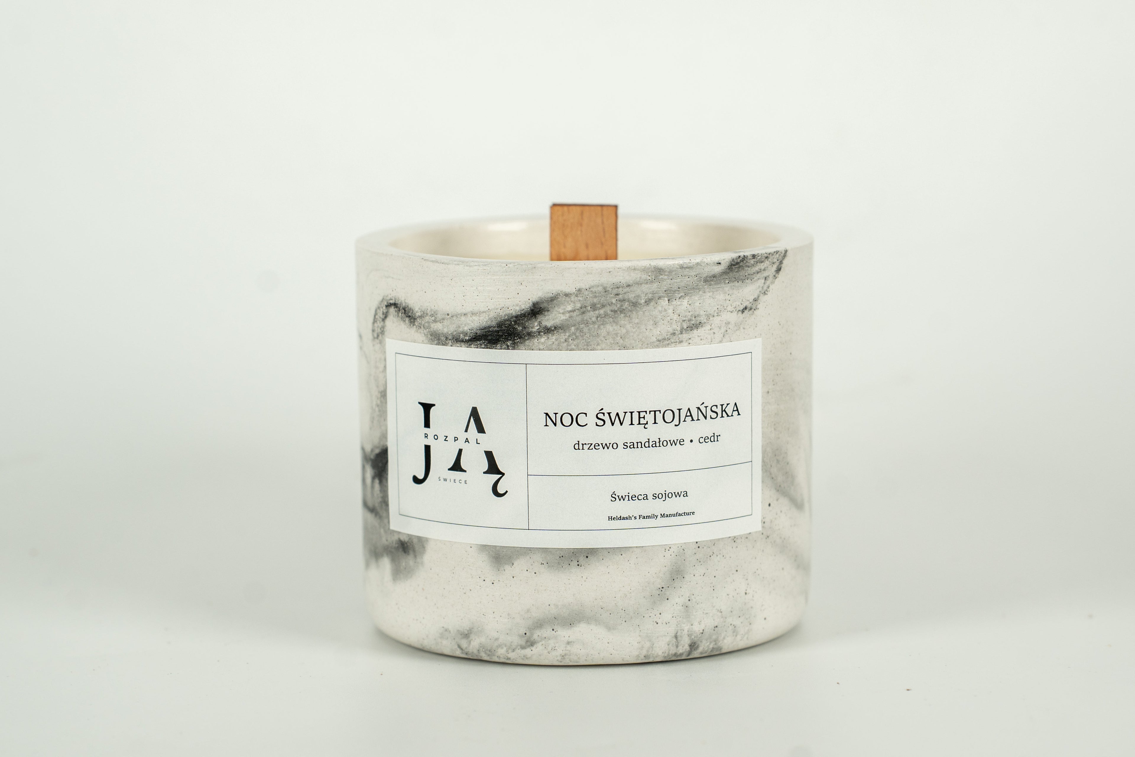 Świeca sojowa NOC ŚWIĘTOJAŃSKA drzewna historia | Rozpal Ją Rozpal Ją