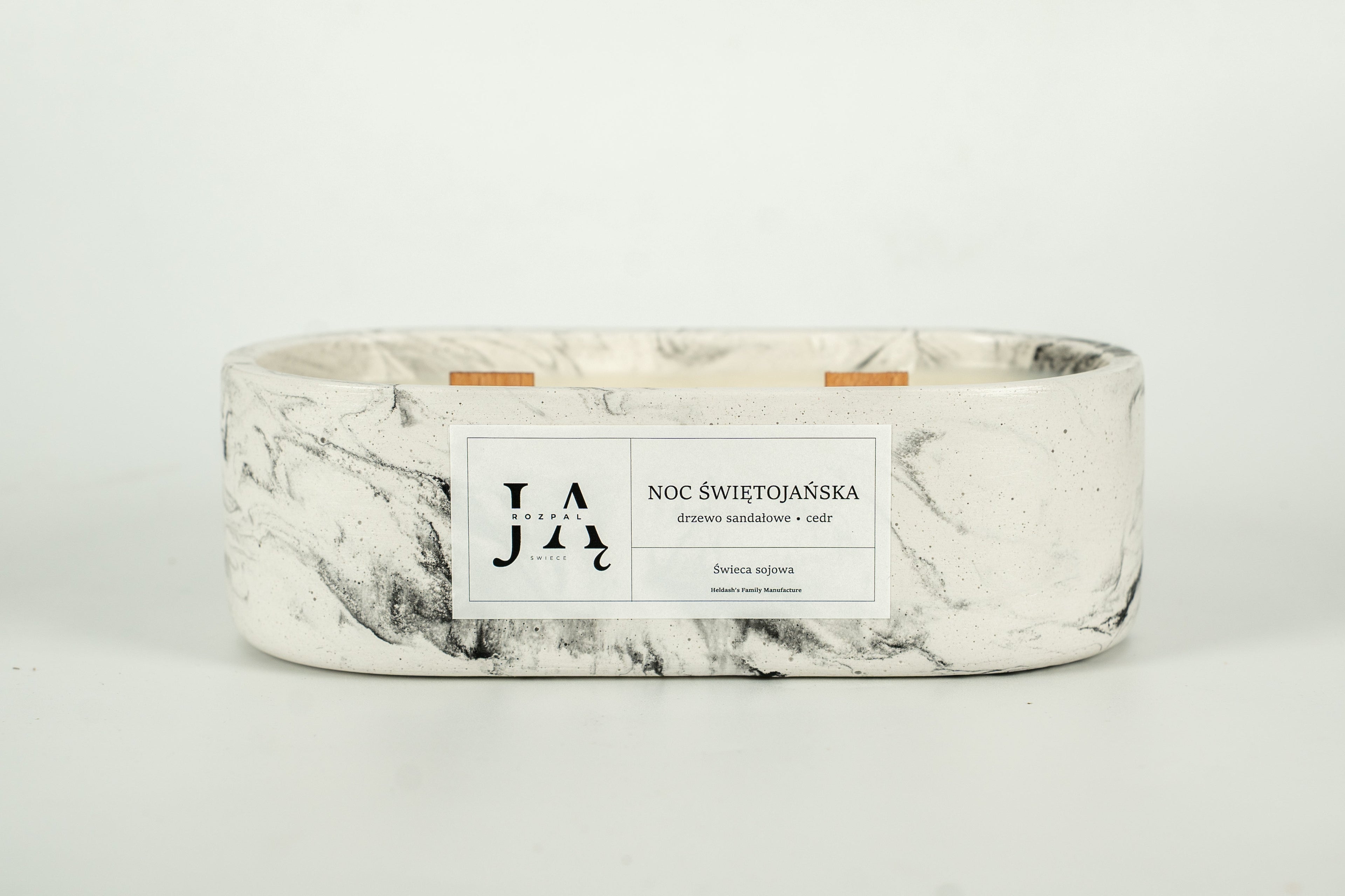 NOC ŚWIĘTOJAŃSKA | głęboka, drzewna świeca sojowa Rozpal Ją