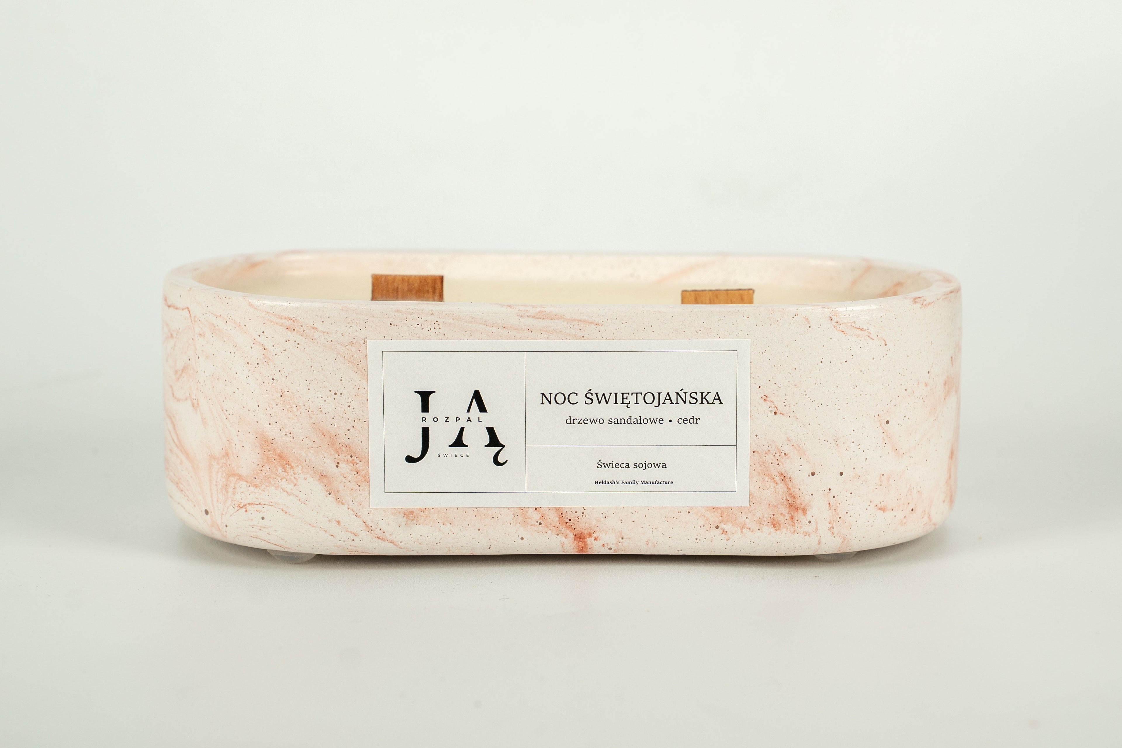 NOC ŚWIĘTOJAŃSKA | głęboka, drzewna świeca sojowa Rozpal Ją