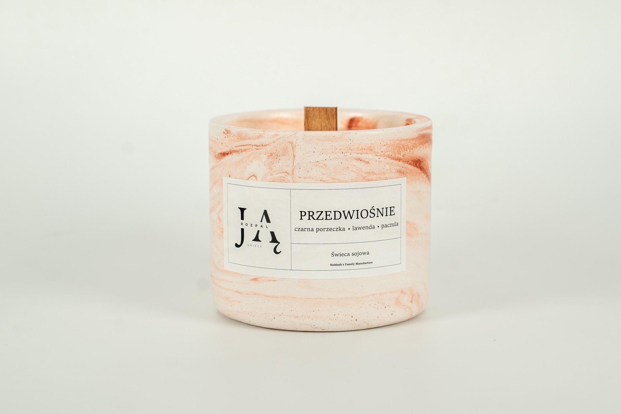 PRZEDWIOŚNIE | świeca sojowa inspirowana zmianą pór roku - Rozpal Ją