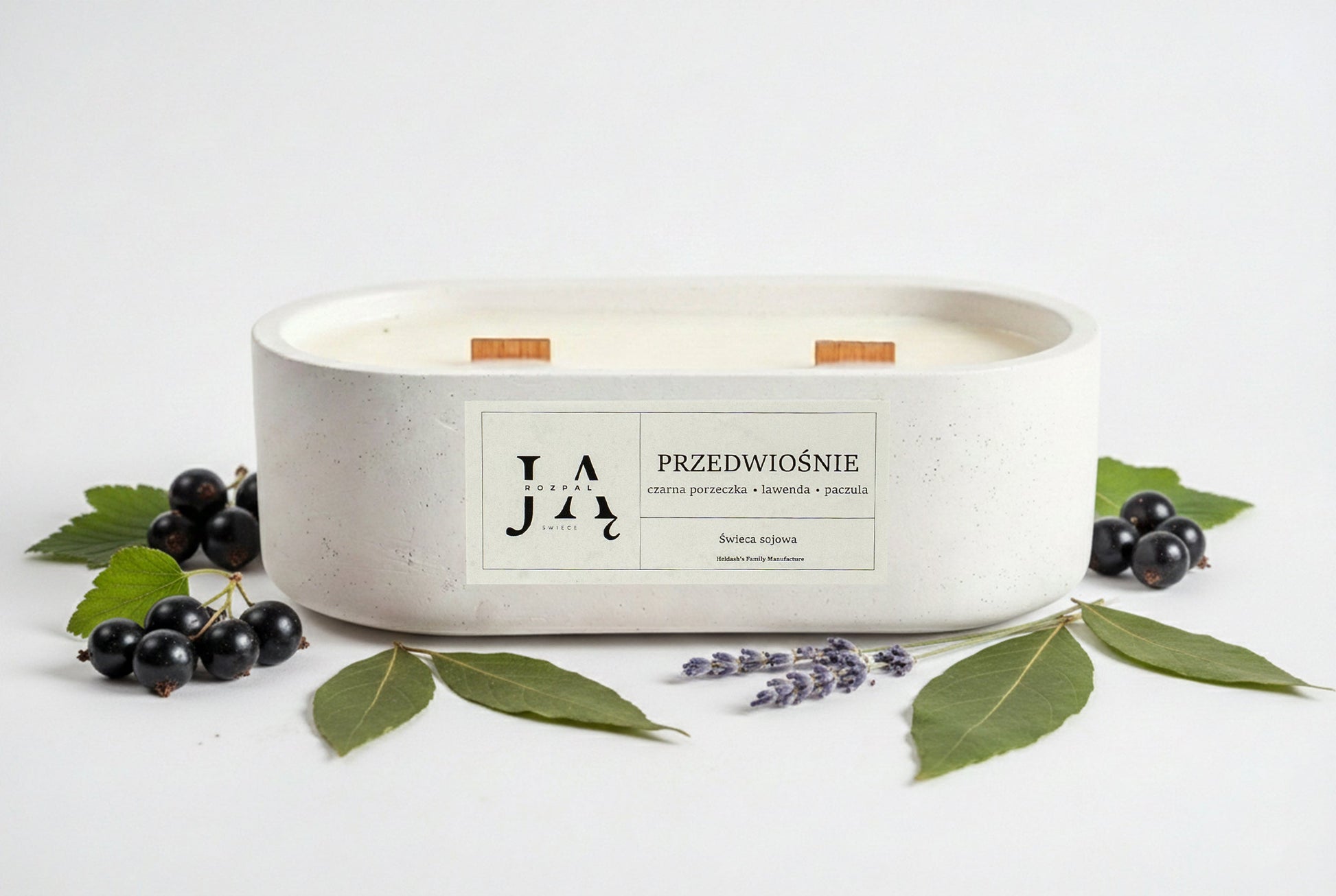 Świeca sojowa "PRZEDWIOŚNIE" świeca inspirowana zmianą pór roku