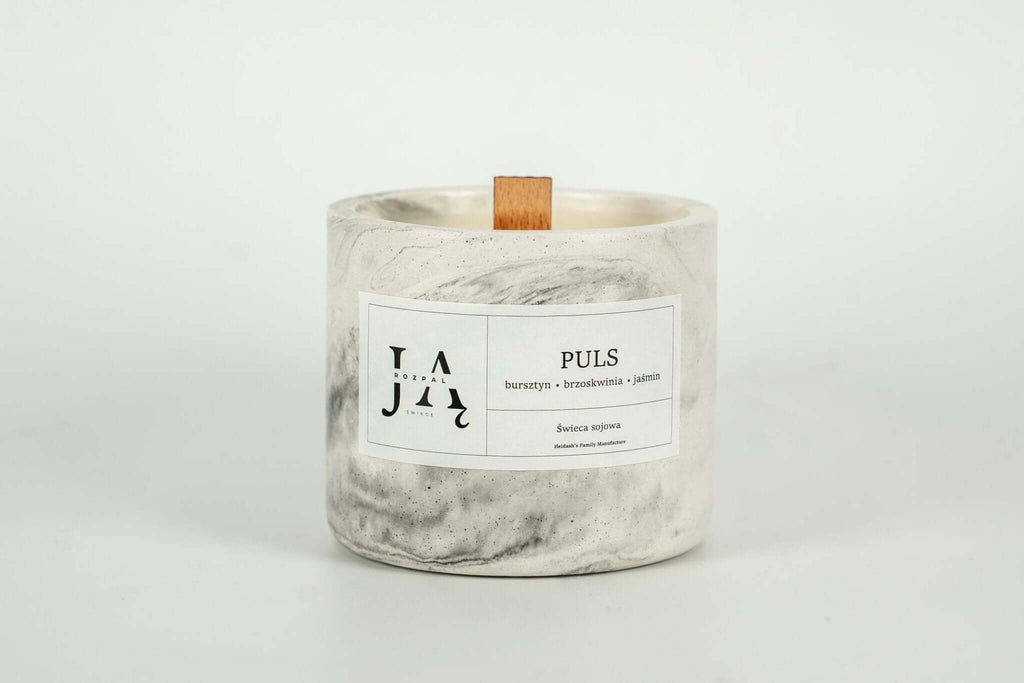 PULS | zmysłowa świeca sojowa pełna energii - Rozpal Ją