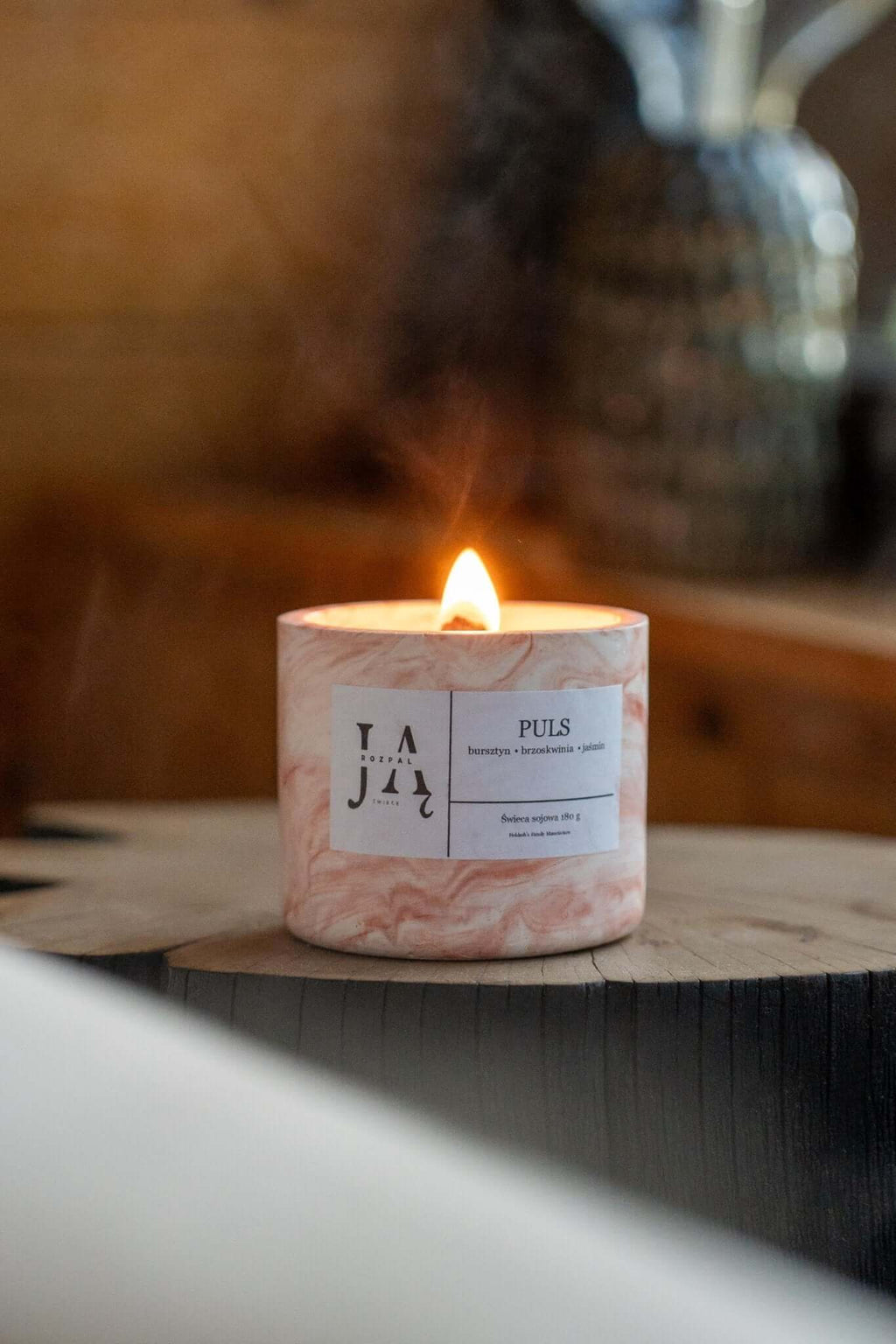 PULS | zmysłowa świeca sojowa pełna energii - Rozpal Ją