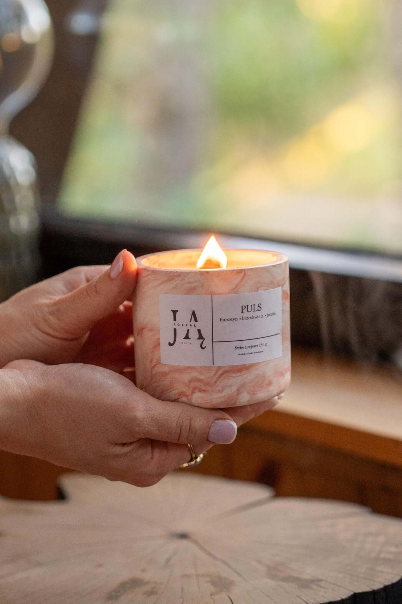 PULS | zmysłowa świeca sojowa pełna energii - Rozpal Ją