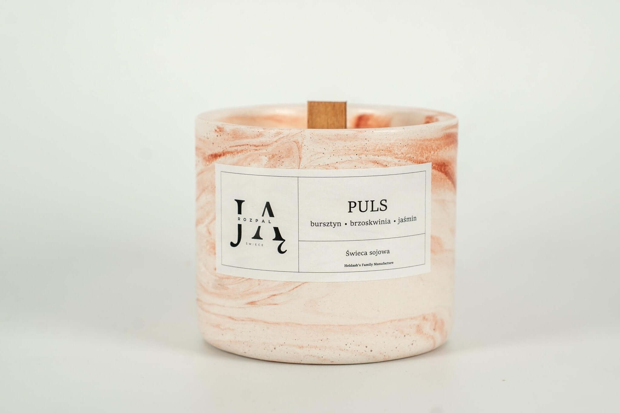 PULS | zmysłowa świeca sojowa pełna energii - Rozpal Ją