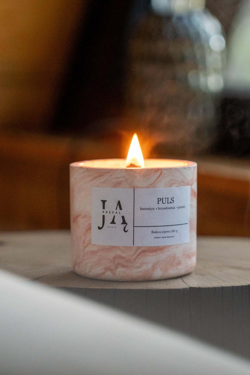 PULS | zmysłowa świeca sojowa pełna energii - Rozpal Ją