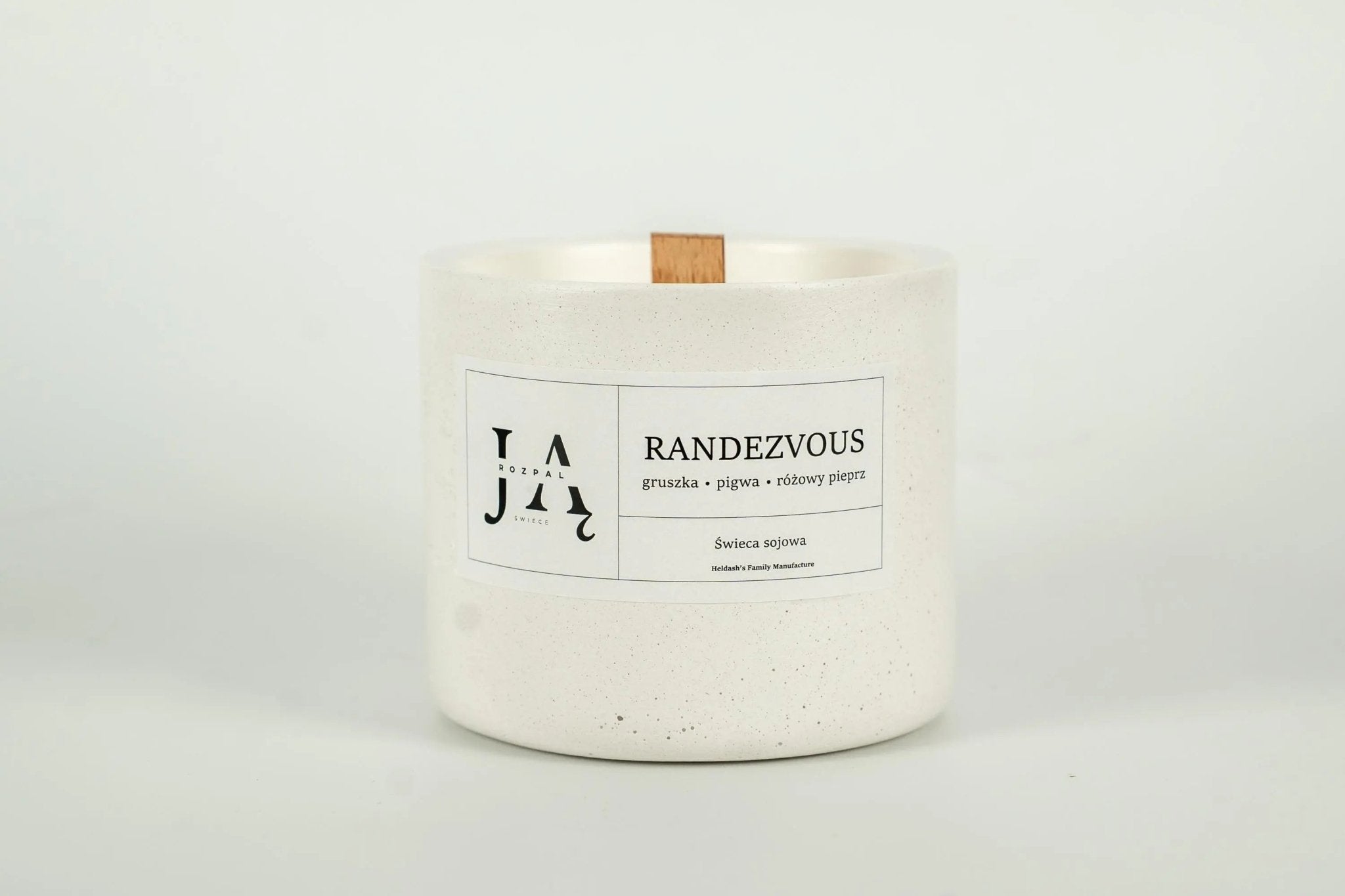 RANDEZVOUS | świeca sojowa o owocowo - pikantnym aromacie - Rozpal Ją