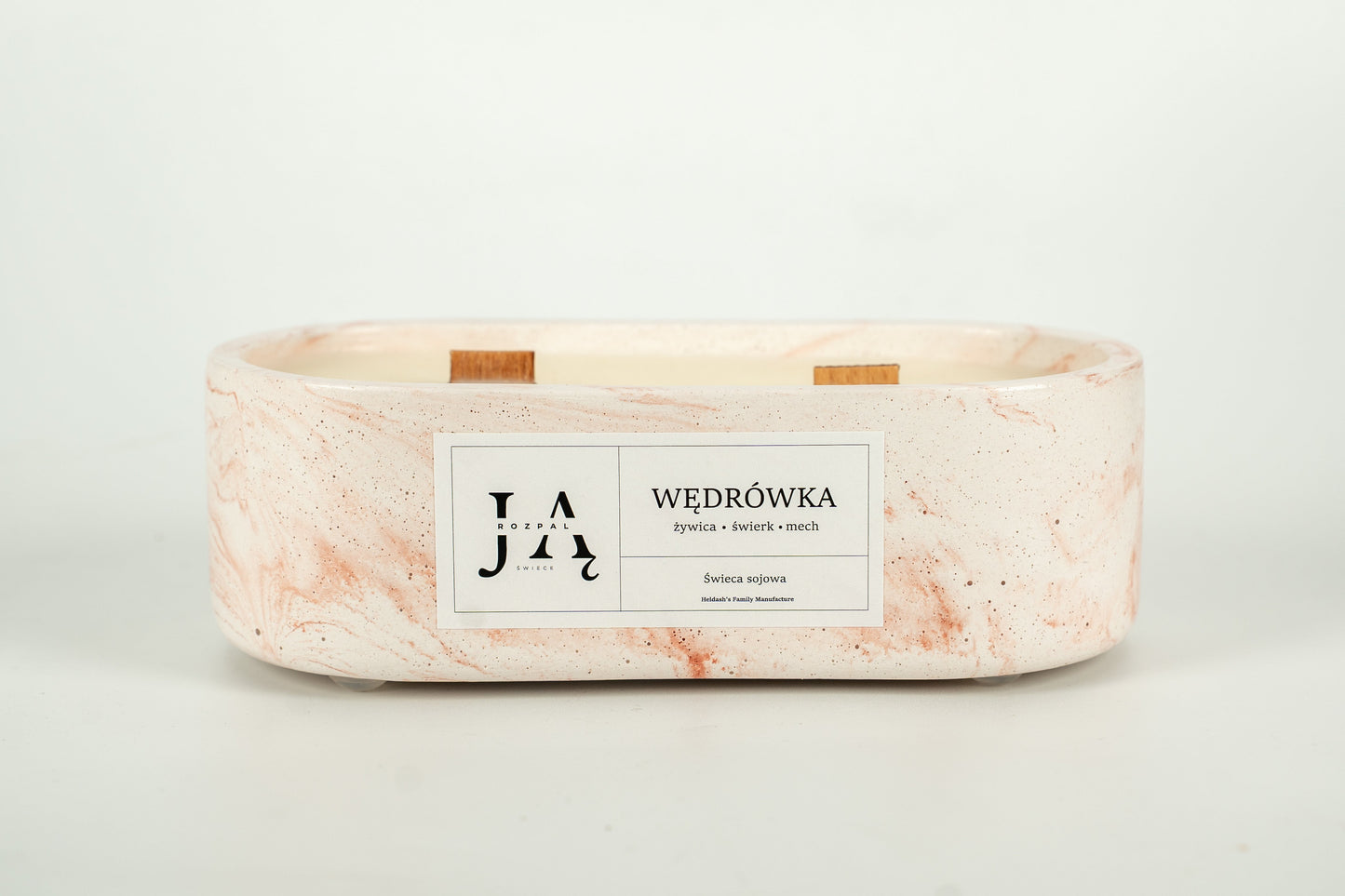 WĘDRÓWKA | Świeca sojowa, z leśnym charakterem Rozpal Ją