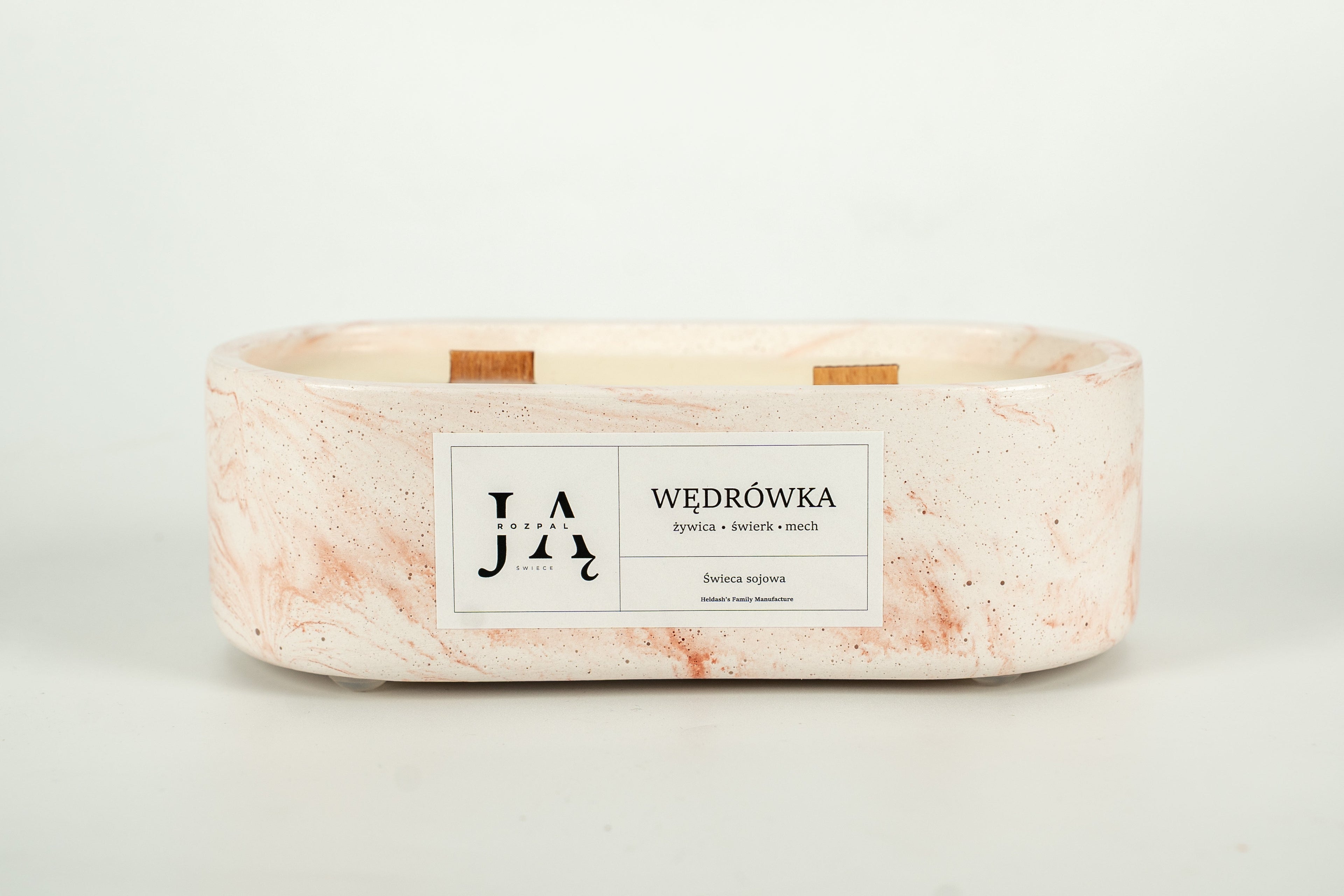 WĘDRÓWKA | Świeca sojowa, z leśnym charakterem Rozpal Ją